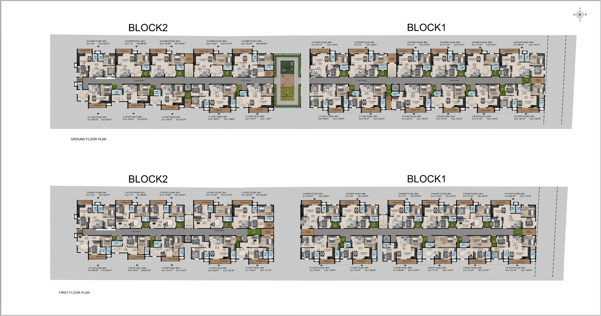 Ground & First Floor Plan